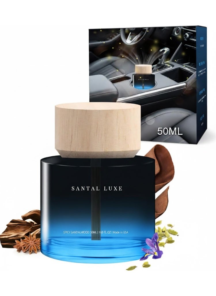 معطر جو للسيارة سانتال لوكس - رائحة خشب الصندل الحارة 50 مل